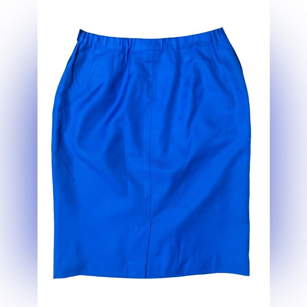Pendleton Sophisticates Royal Blue pencil Skirt size 10